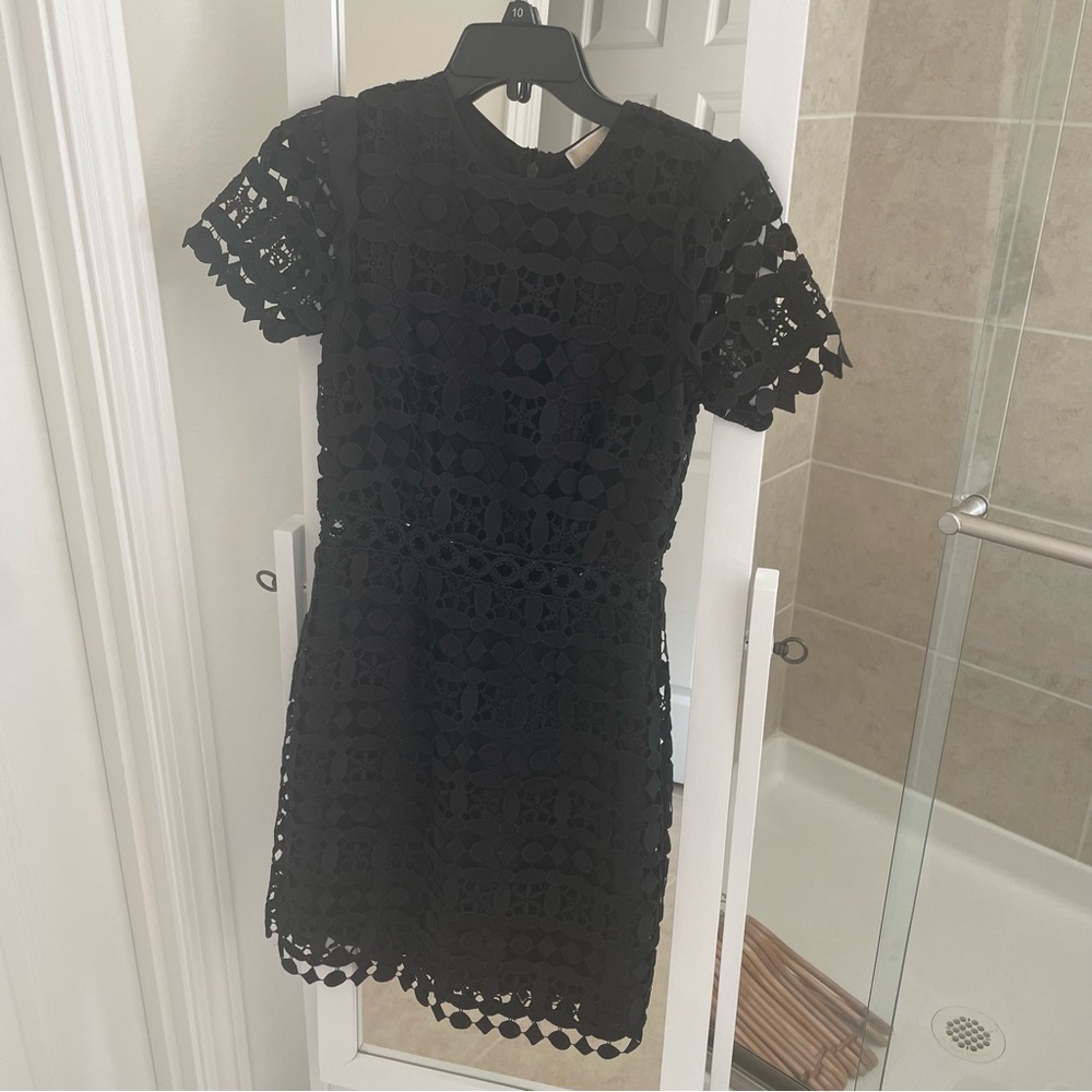 MICHAEL KORS BLACK LACE DRESS